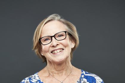 Pauline, a woman who shared her story with Target Ovarian Cancer