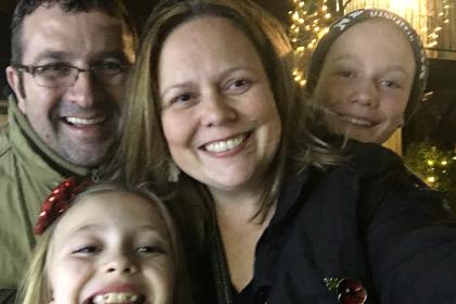 Suzie and her family
