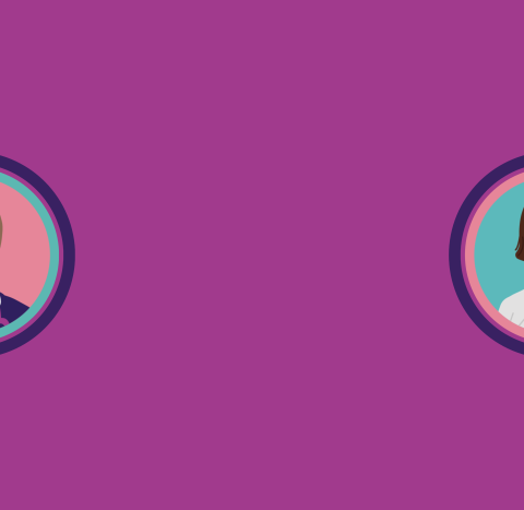Illustration of two nurses.
