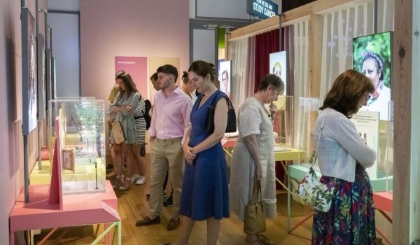 People view the Science Museum Exhibit, Cancer Revolution: Science, Innovation and Hope