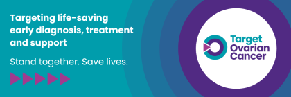 A banner reading: Targeting life-saving early diagnosis, treatment and support